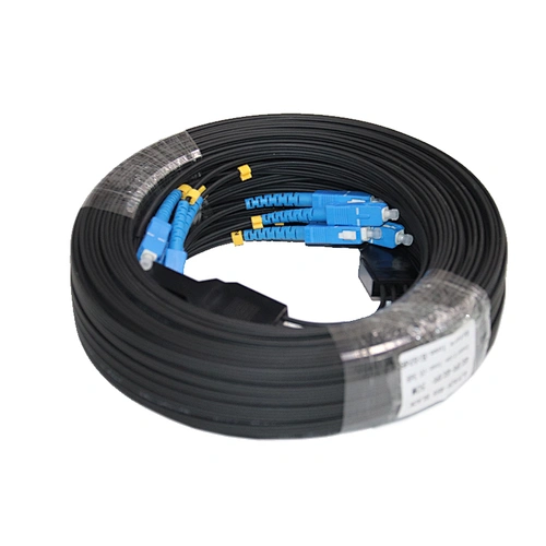 4SC/UPC-4SC/UPC 4 core GJYXCH fibre optical fiber optic cable