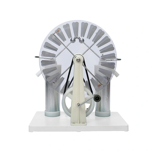 Wimshurst Machine Static Induction Model Induction Motor Model Tip Discharge and Capacitance Change Kit for School Labs Physics Science Educational Tool