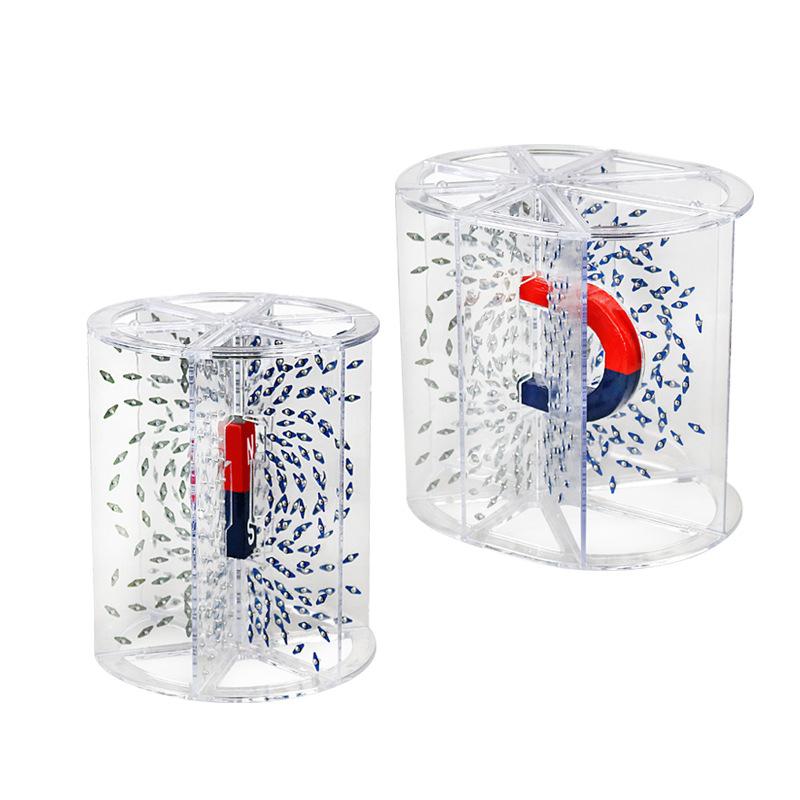 Demonstrator of the Magnetic Field  Set 2pcs  Physics Experiment Magnetic Lines of Force Magnetic Field Demonstrator for Teaching