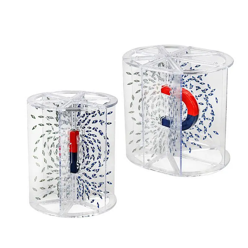 Demonstrator of the Magnetic Field  Set 2pcs  Physics Experiment Magnetic Lines of Force Magnetic Field Demonstrator for Teaching