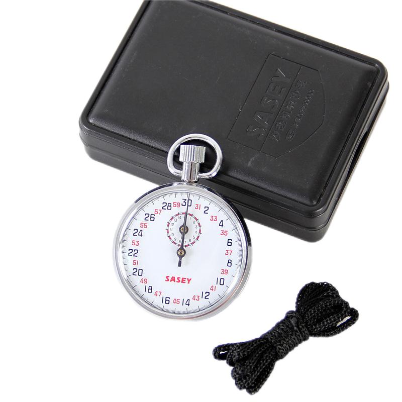 Mechanical Stop Watch Sports Stopwatch Timer with Storage Box for Sports Referee Count Timer, Handheld Sports Chronograph for Sports Coaches Fitness