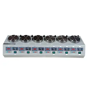 HJ-6A 6 Heads Multi Unit Digital Thermostatic Magnetic Stirrer Hotplate Mixer