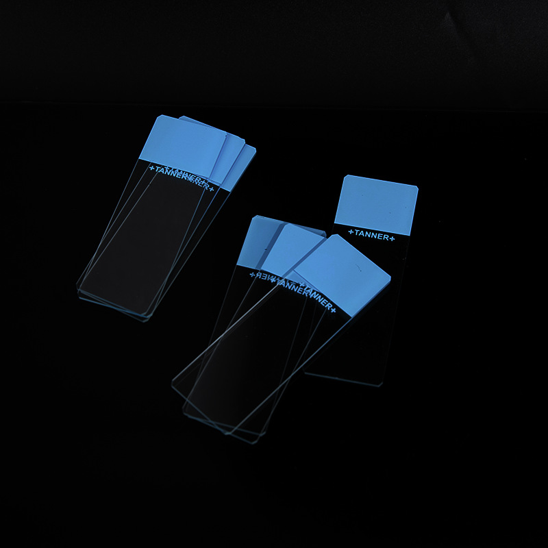 Laboratory Disposable Biology  Slide Glass Microscope Slide Single Colour Frosted End  Ground Edges