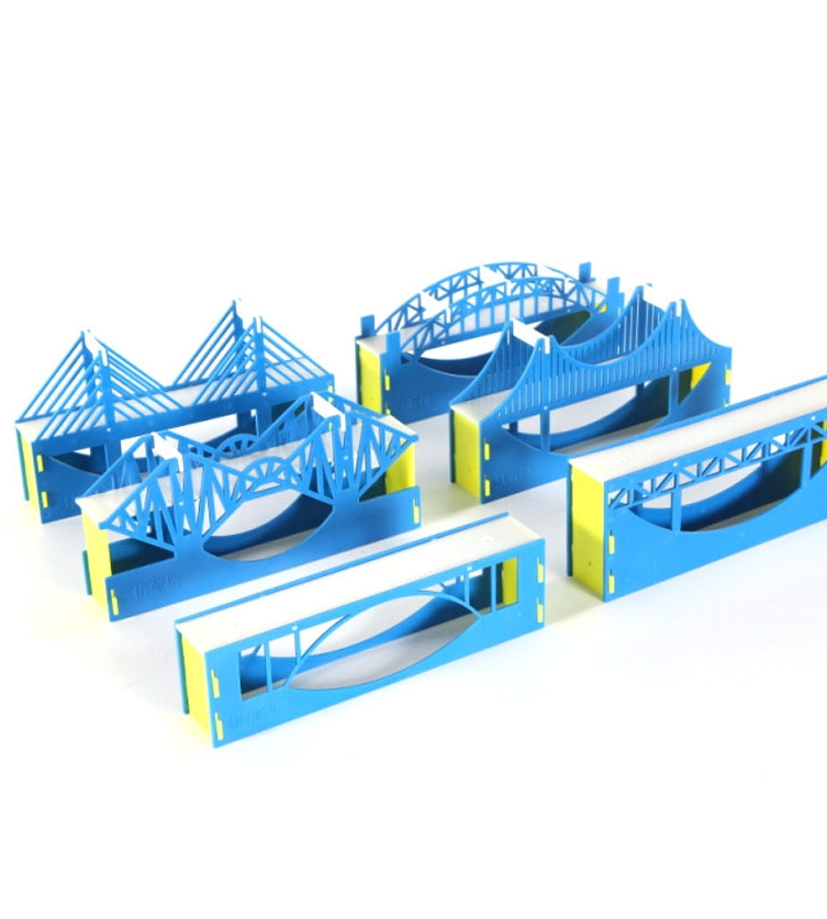6 Type/Set Plastic Bridge Model For Physical Teaching Experiment