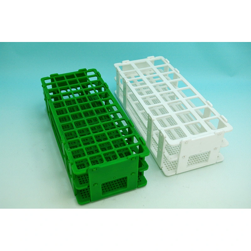 Plastic test tube racks