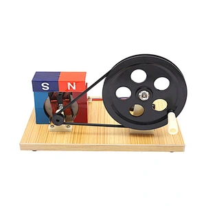 Hand Power Generator Material Set Electronic AC-DC Labs Demonstration Motor Scientific Toys Students Physics Science Educational Learning Kit