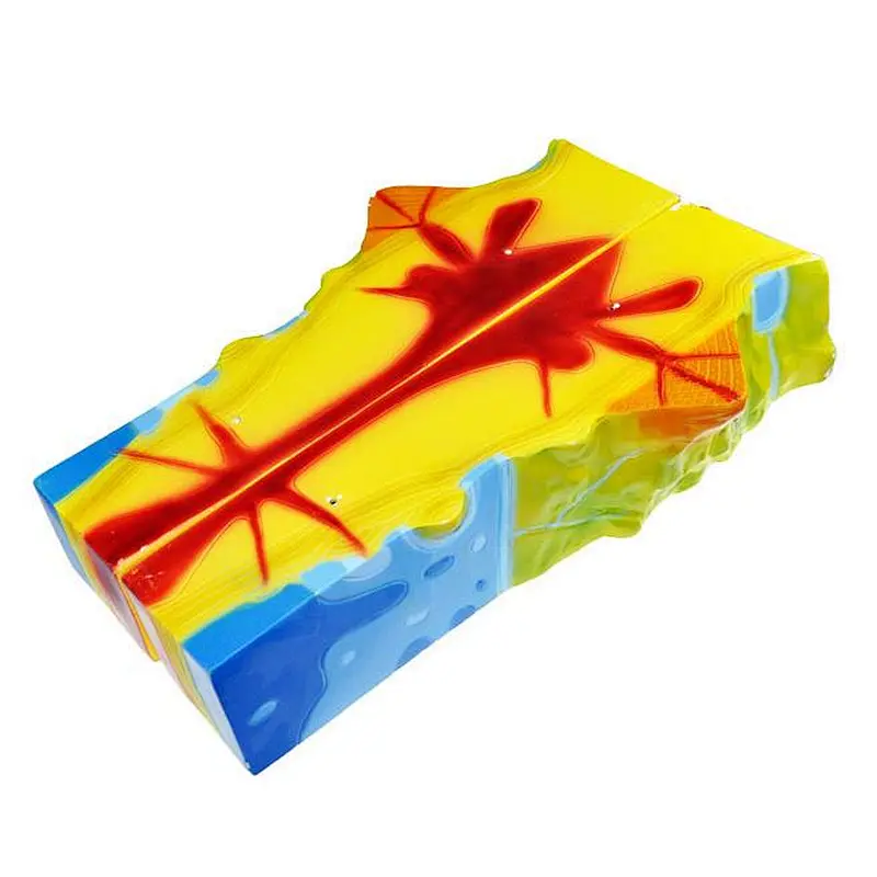 Volcano Model Geography Teaching Model Volcanic Structure Anatomy Biological Science Model for Education Toy