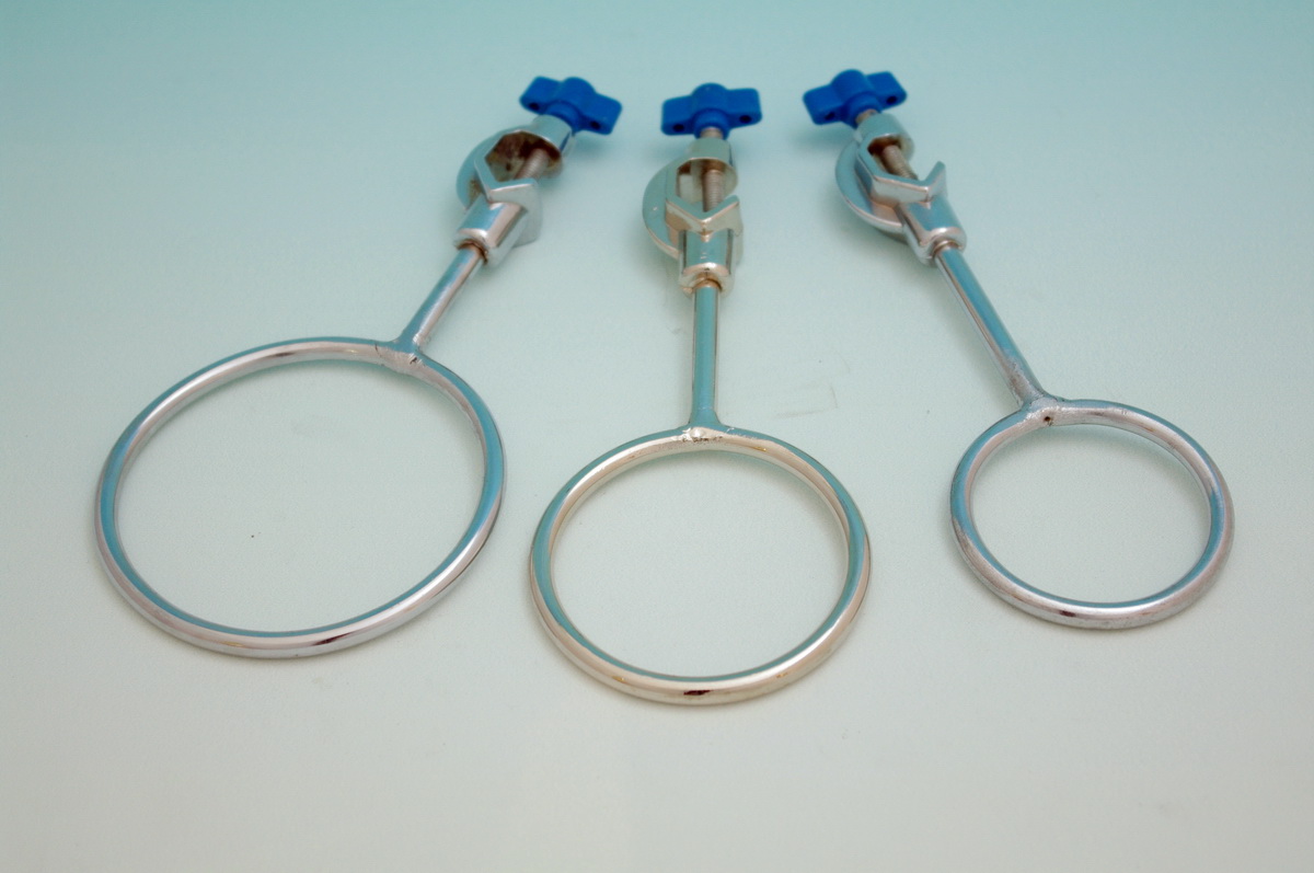 Iron Support Ring Cast Iron Ring Clamps With Top Screw 60mm 80mm 100mm