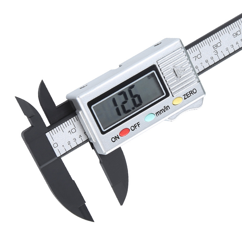 Electronic LCD Digital Vernier Caliper Micrometer Measure Gauge Ruler