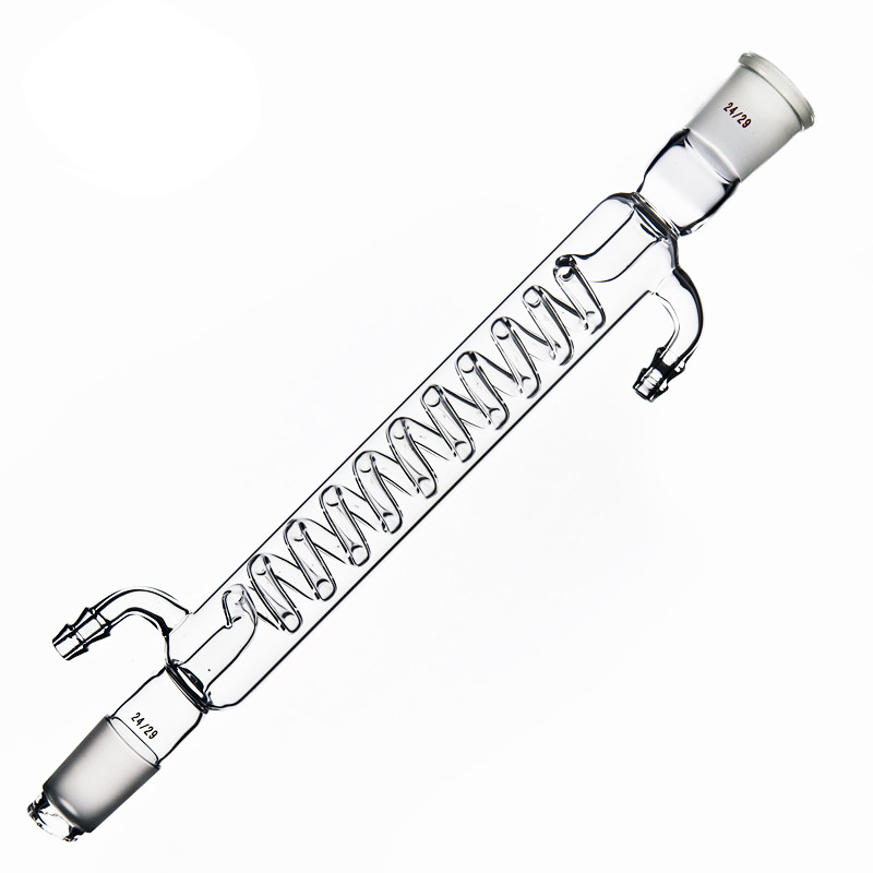 Condenser Graham with coiled inner tube,standard ground mouth