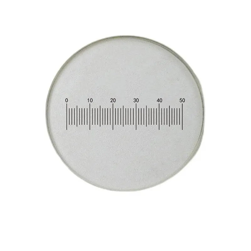 Microscope Accessories Kit 0.1MM Microscope Objective Lens Micrometer Glass Slide Reticle Scale Measuring Microscope Slides