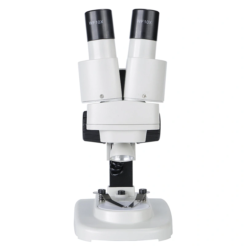 Microscope 20X Student Binocular Microscope LED Light Source Laboratory Biological Microscopes