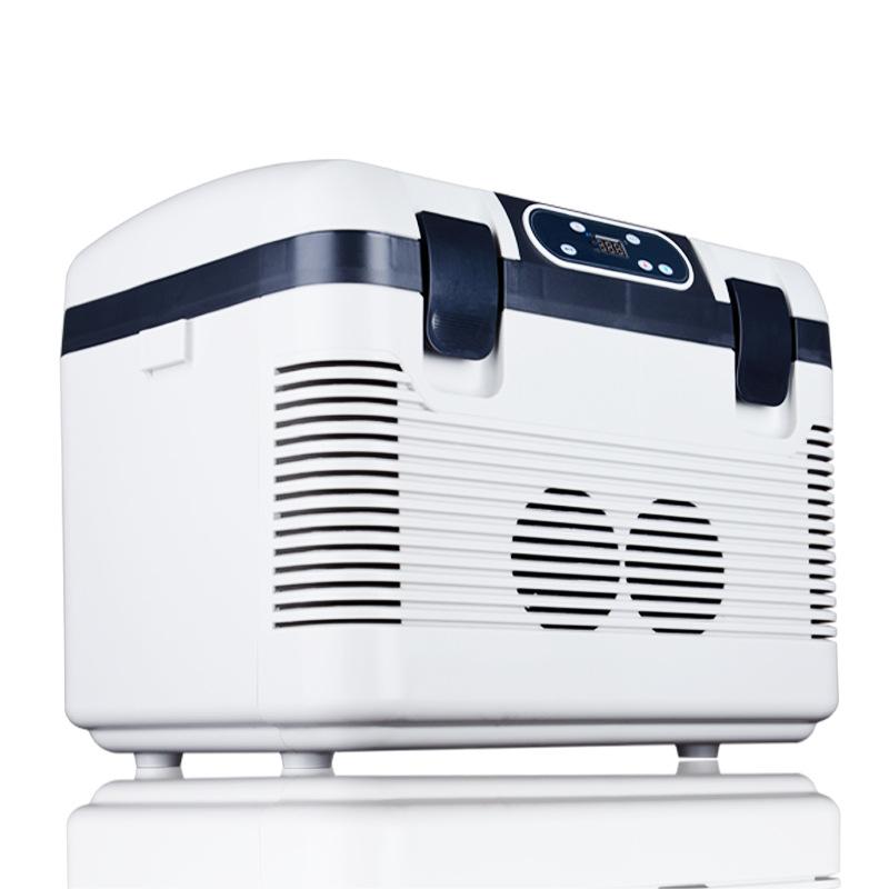 Portable Mini Fridge 19 Liter AC/DC Powered Thermoelectric System Cooler and Warmer for Cars, Homes, Offices, and Dorms