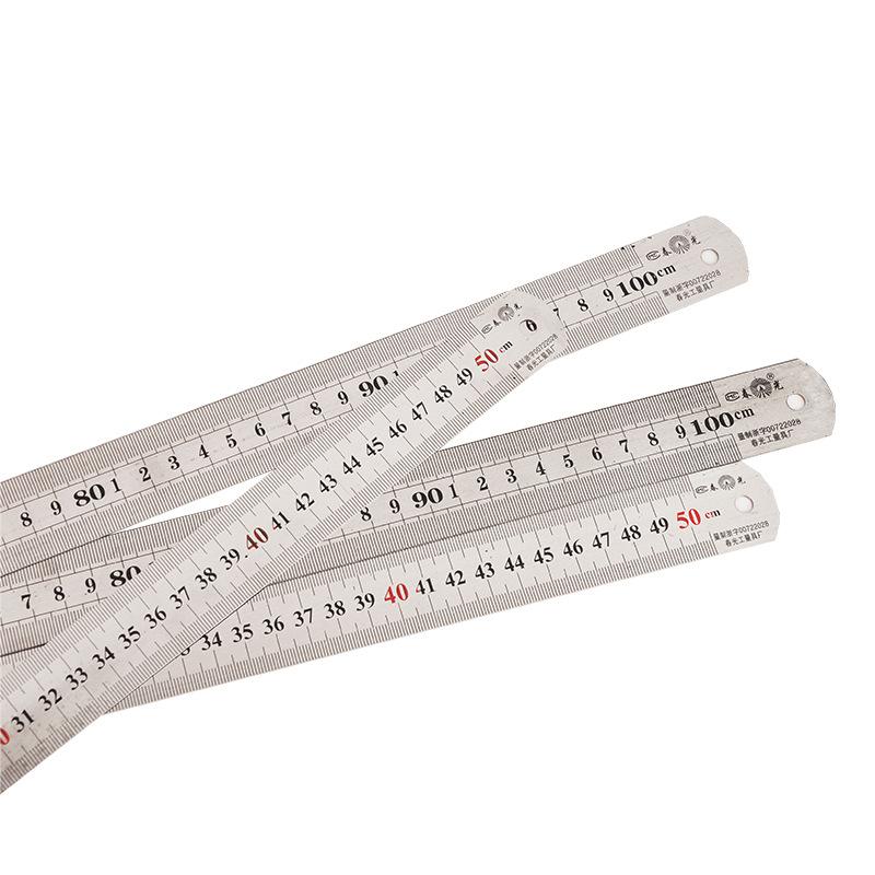 150mm 200mm 300mm 500mm 600mm 1000mm Steel Ruler