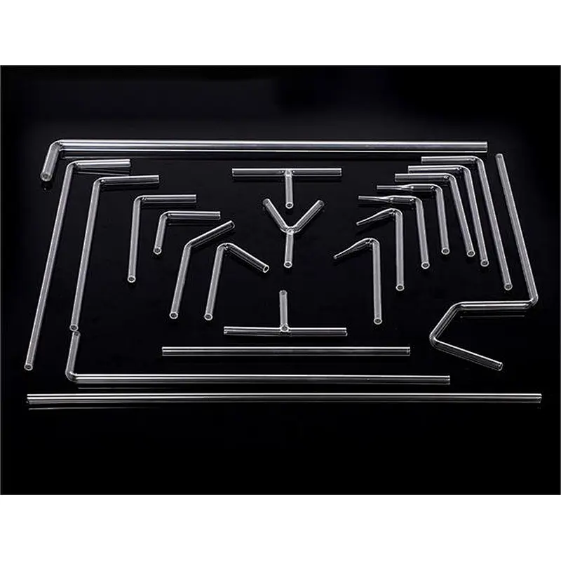 Chemistry Lab T shape Y shape L shape Laboratory Borosilicate Glass Delivery Tube Connecting Tube