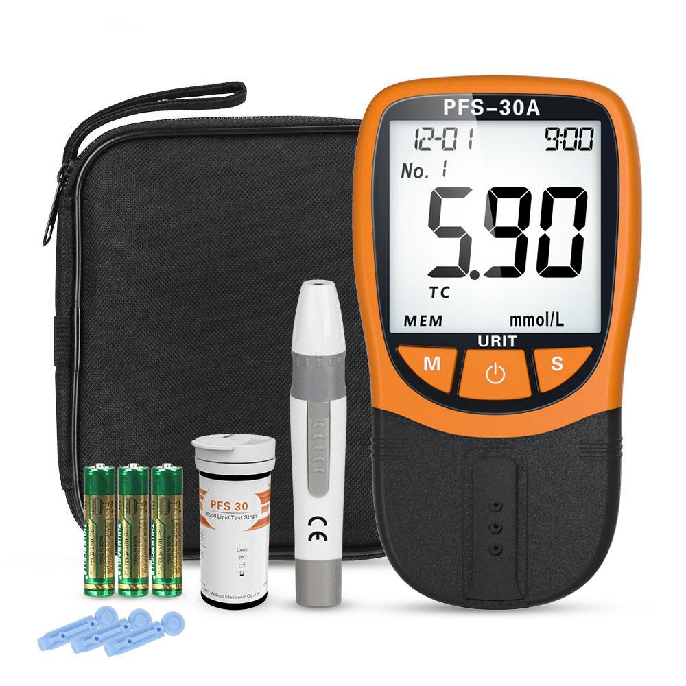 5 in 1 Blood Lipid Test Meter Cholesterol Test Meter Kit