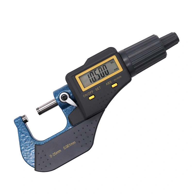 Digital Micrometer 0-25mm Outside Micrometers with LED Digital display Thickness Measuring Tools