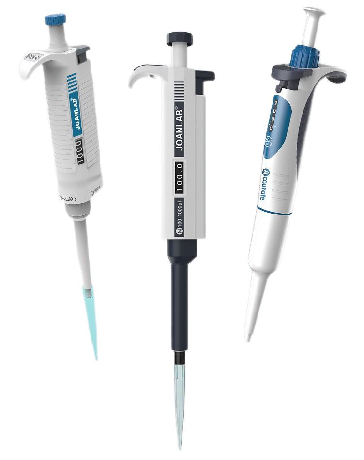 High Accuracy 10-100μL Variable Micropipette Lab Single Channel Micro Pipettor Manual Liquid Micropipette