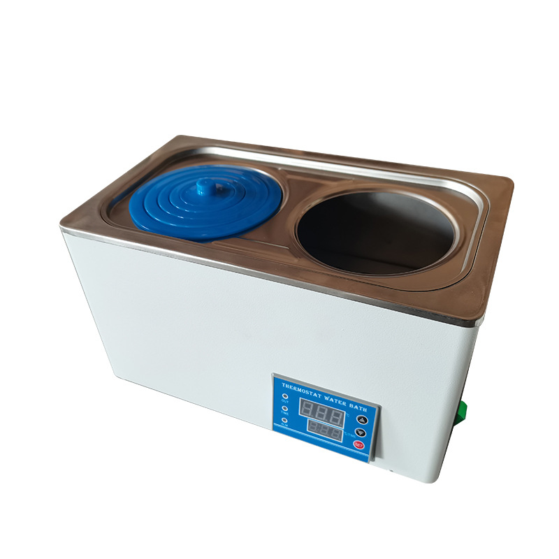 HH-2 Digital Water Bath Heater Lab Thermostatic Water Bath for Laboratory Double-Hole Stainless Steel Heating Box