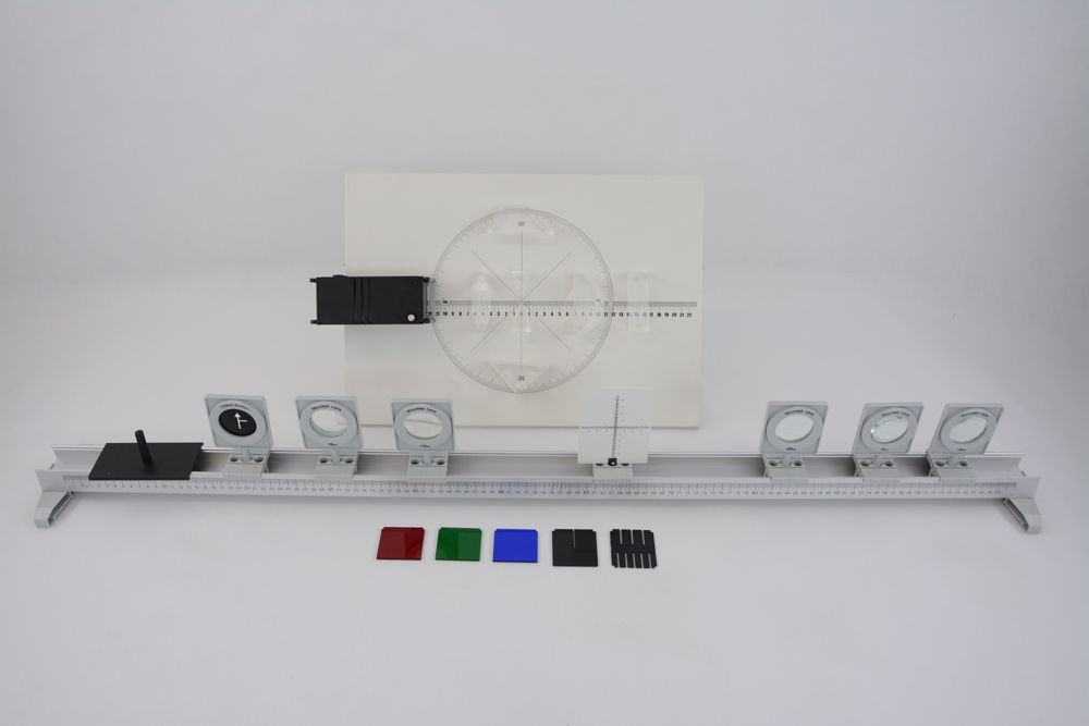 Physics Experiment Optical Bench Physics Lab Kit Optical Bench Equipment Set