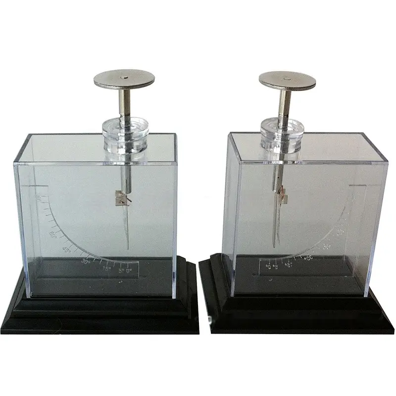 Foil Electroscope Physics Electrometer Electrical Demonstration Experiment Equipment Leaf Electroscope Teaching Equipment