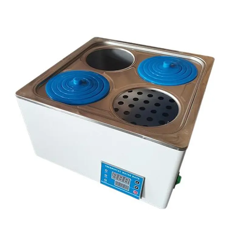 HH-4 Digital Water Bath Heater Lab Thermostatic Water Bath for Laboratory Four-Hole Stainless Steel Heating Box