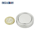 Neodymium Flat Pot Magnet