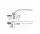 ALUMINIUM WINDOW ACCESSORIES HANDLE FOR CASTMENT
