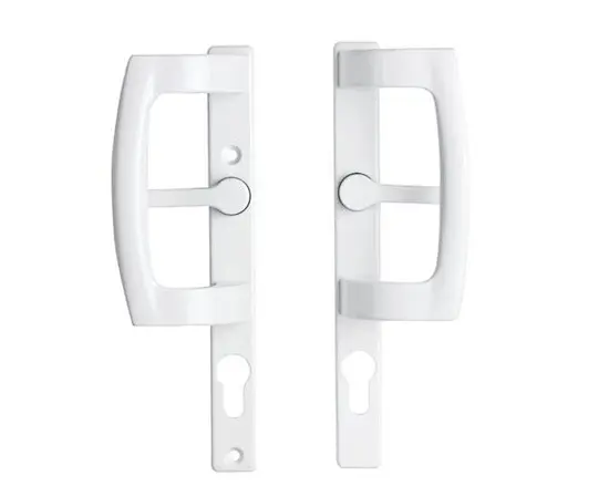 ALUMINUM DOOR HANDLE WITH PLATE