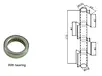 METAL STEEL HEAVY DUTY WELDING DOOR HINGE