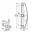 DOOR HANDLE FOR ALUMINIUM DOOR