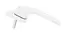 WINDOW HANDLE FOR ALUMINUM WINDOW