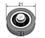 V GROOVE SINGLE BEARING WHEEL
