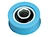 V GROOVE SINGLE BEARING WHEEL