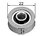 SLIDING DOOR WINDOW SINGLE WHEEL ROLLER PULLEY