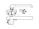 ALUMINIUM WINDOW ACCESSORIES HANDLE FOR CASTMENT