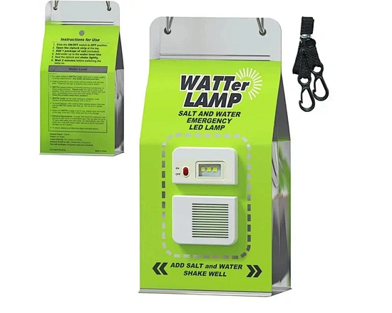 Salt Water Bag Lamp