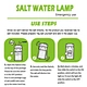 Salt Water Bag Lamp