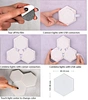 LED Hexagonal Lamp