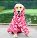Chubasquero para mascotas con protección completa