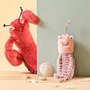 Shrimp Lobster Crab shape Pet Toy