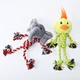 Squeaky Plush  Cotton Rope Dog Chew Toy