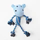 Squeaky Plush  Cotton Rope Dog Chew Toy