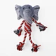 Squeaky Plush  Cotton Rope Dog Chew Toy