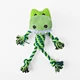 Squeaky Plush  Cotton Rope Dog Chew Toy