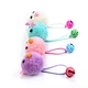 Mouse Head Shape Bells Cat Toys