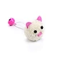 Mouse Head Shape Bells Cat Toys