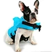 Dog Life Vest Harness Shark Fin Shape