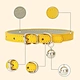 Waterproof PU  Reflective Dog Kitty Collar