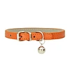 Waterproof PU  Reflective Dog Kitty Collar